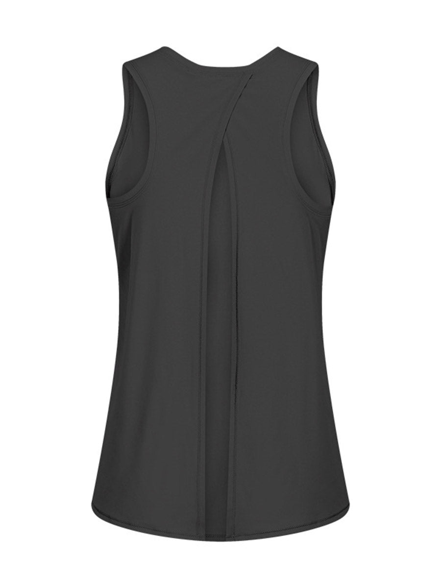 Bowknot Loose Breathable Running Sports Yoga Vest