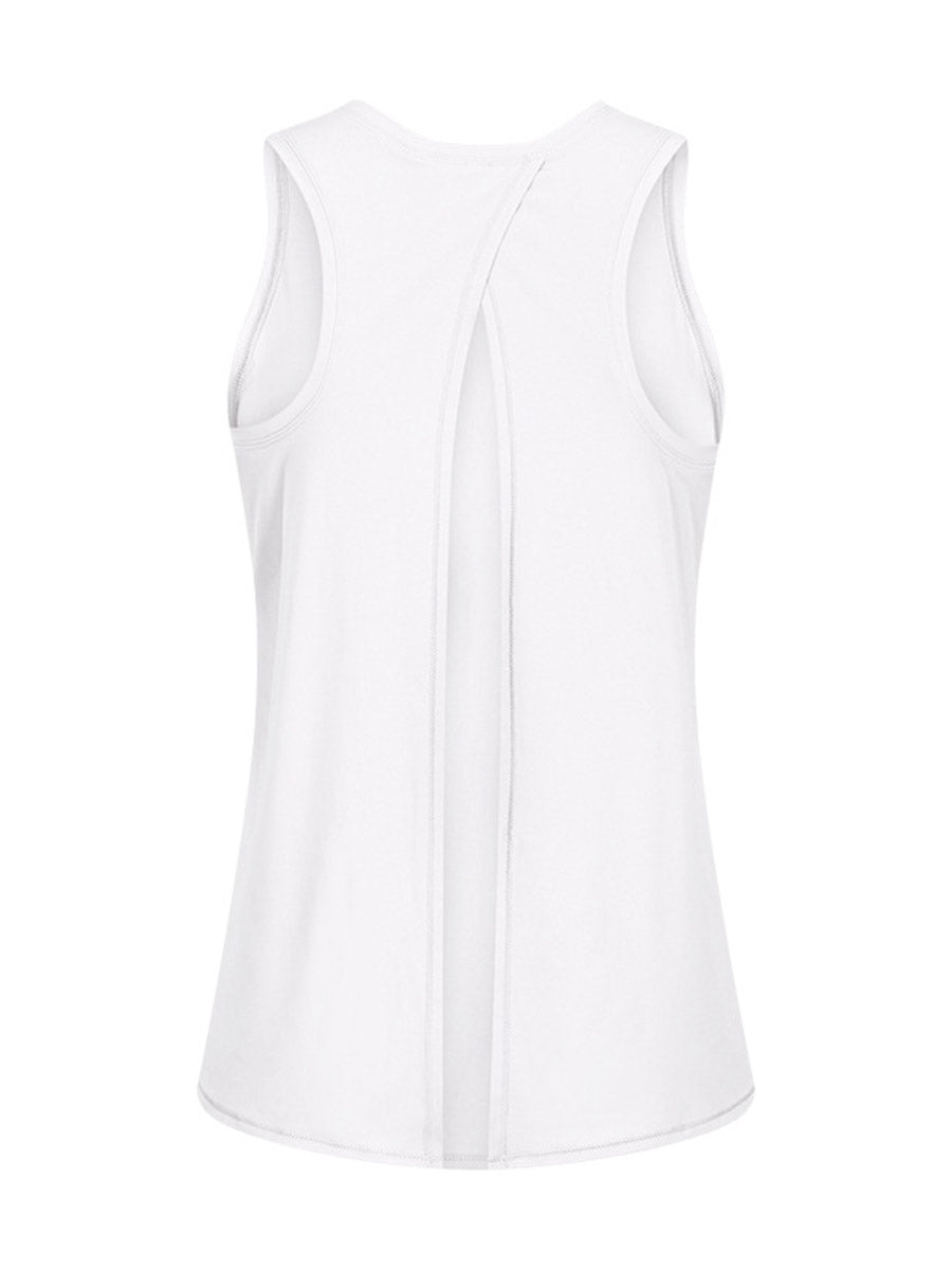 Bowknot Loose Breathable Running Sports Yoga Vest