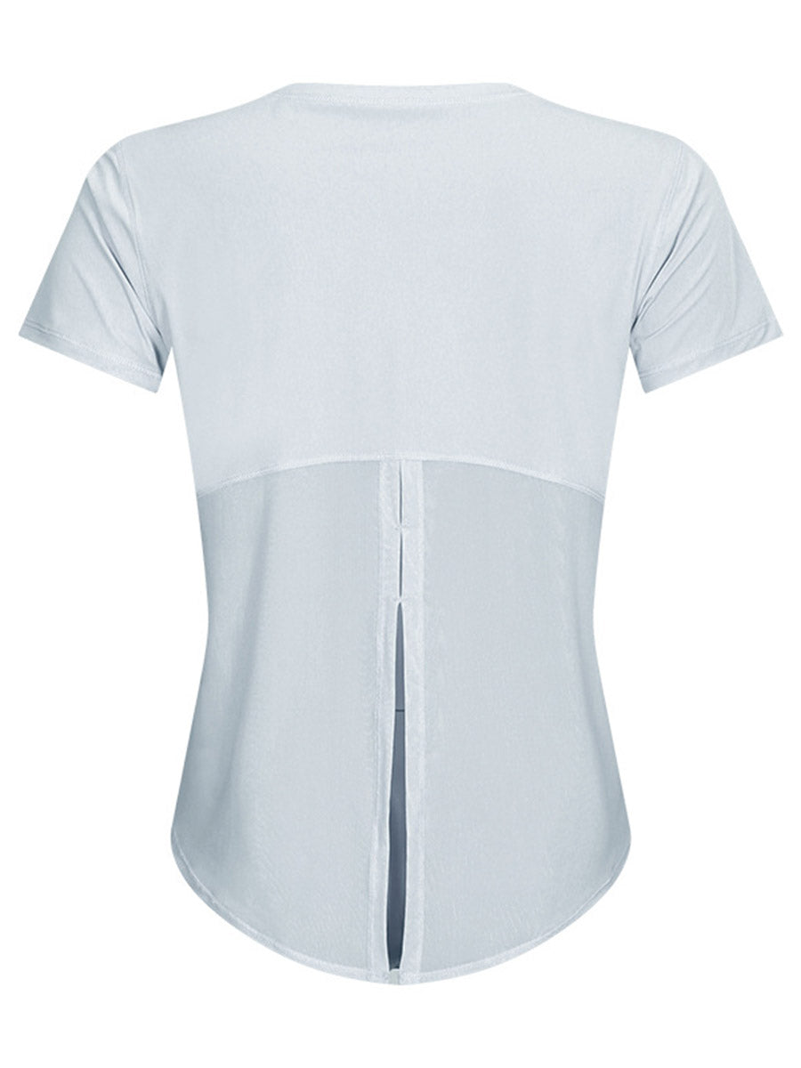 Fashion Fitness Yoga Strap Quick-Drying Breathable Loose Top