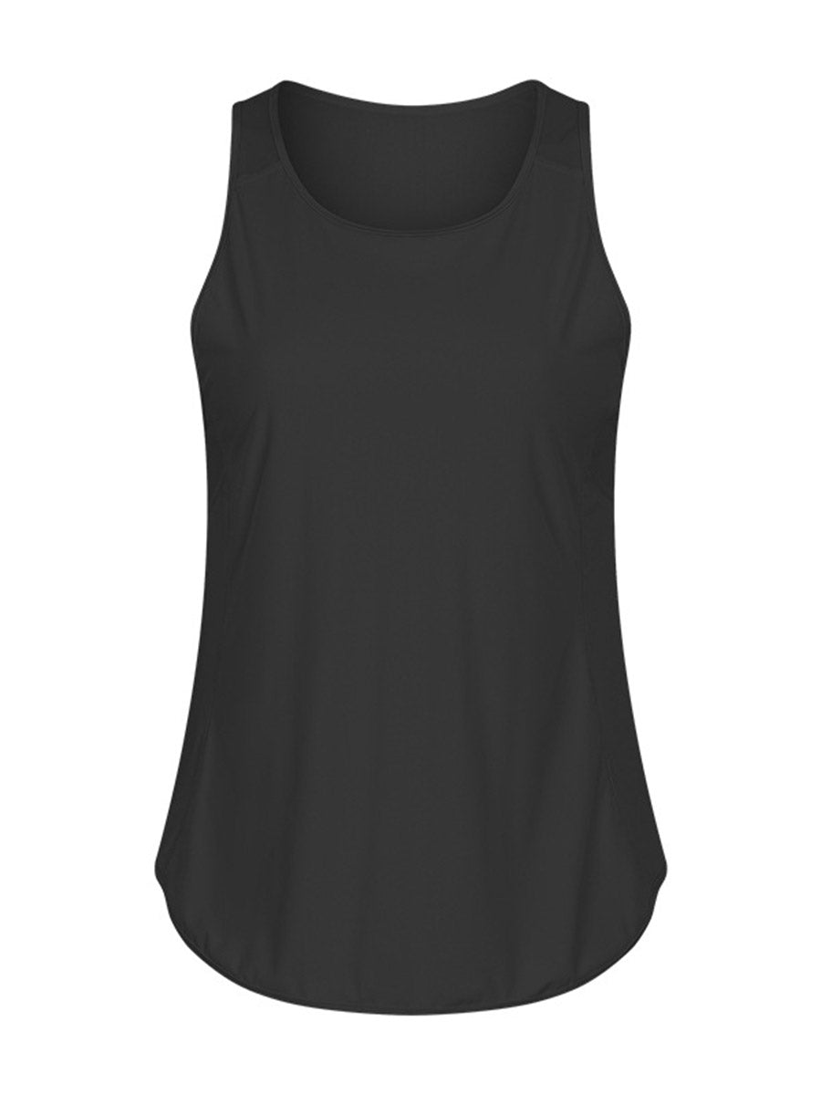 Yoga Vest Pure Color Quick-Drying Breathable Top