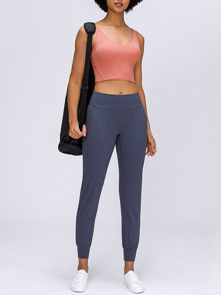 Loose Straight Leg Yoga Quick-Drying Fitness Pants