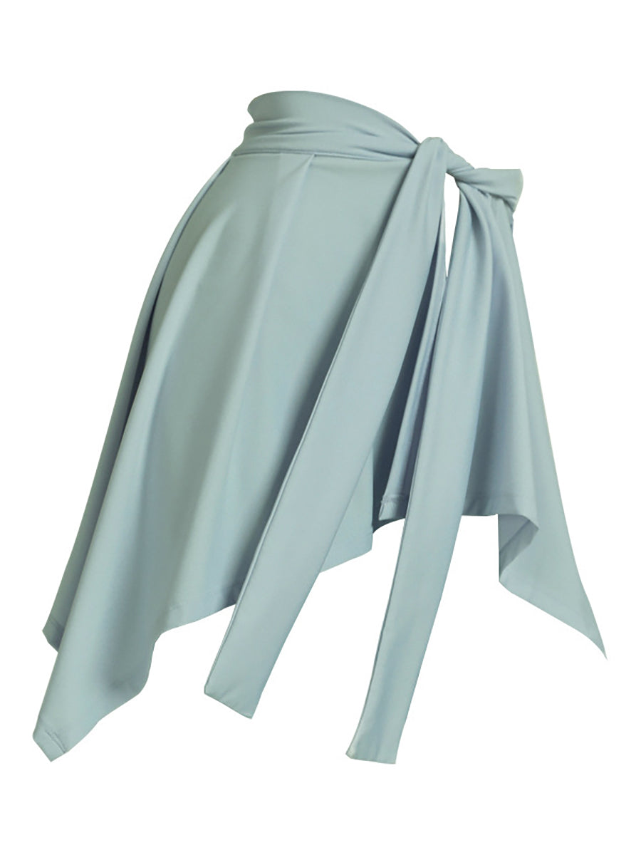 Sports Yoga One Piece Short Safety Skirt