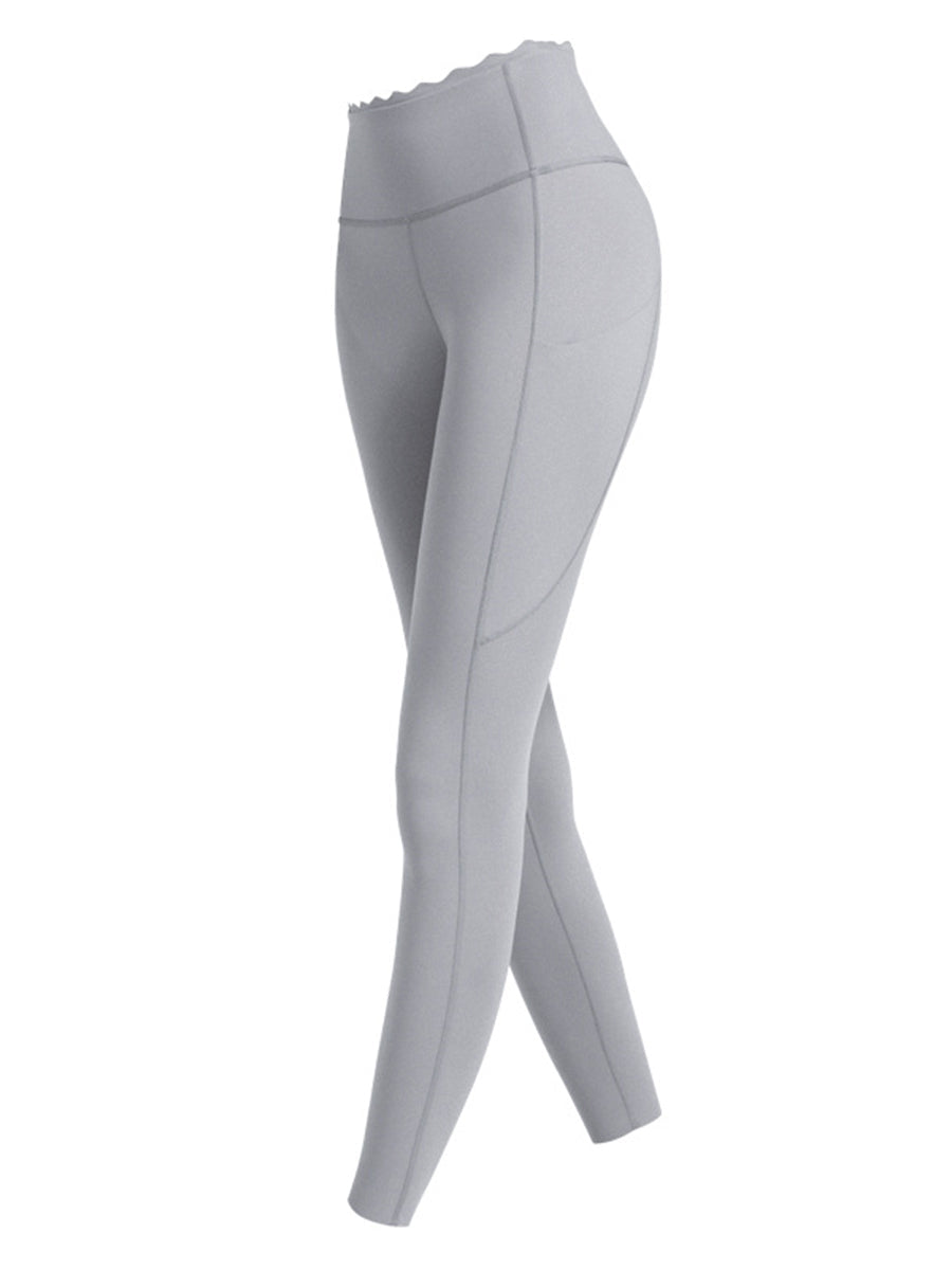 Tight Lace High-waist Hip-lifting Yoga Pants