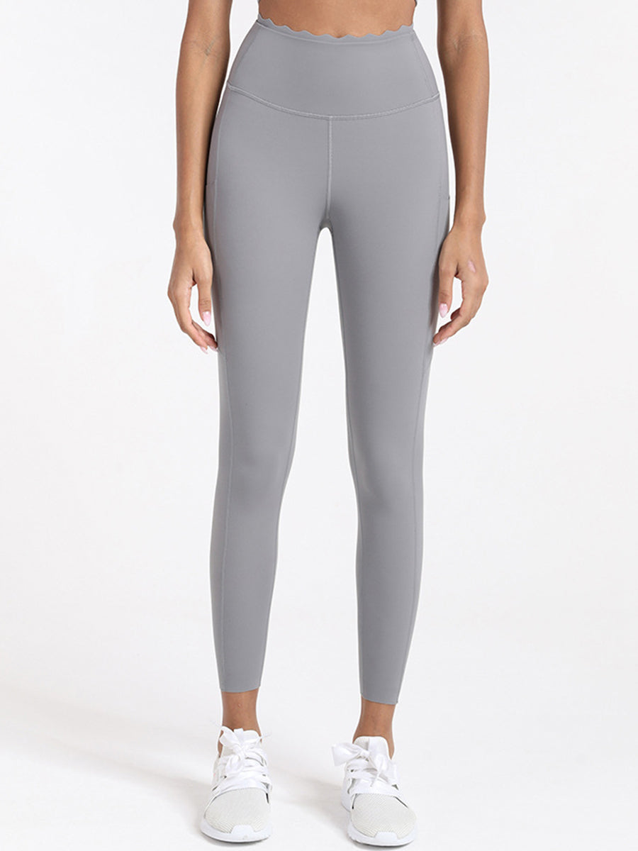 Tight Lace High-waist Hip-lifting Yoga Pants