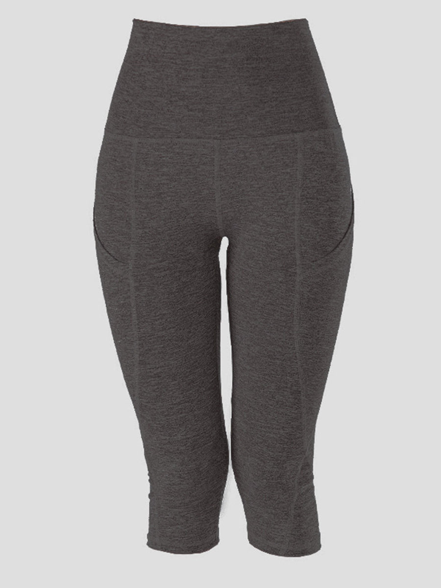 Maternity Solid Color Base Sports Yoga Pants