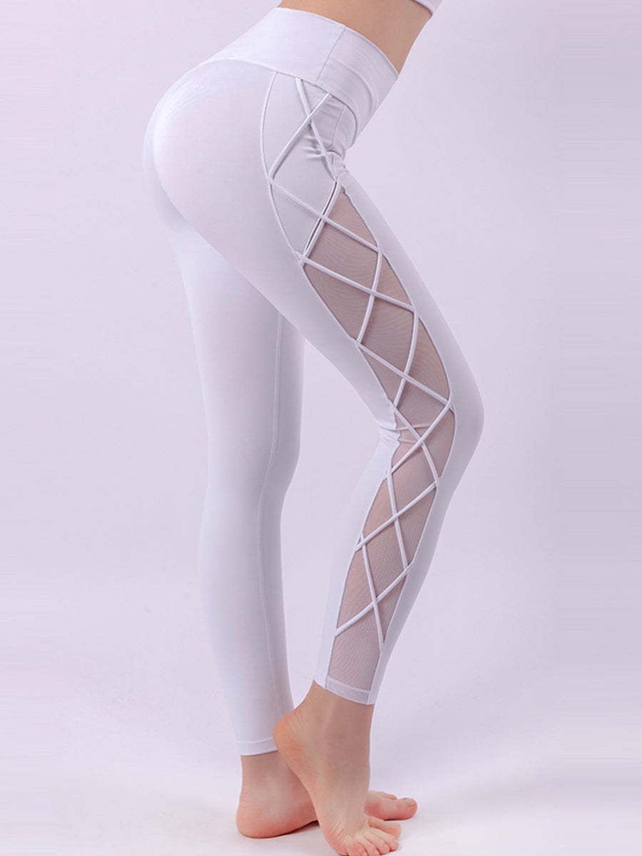 Stretch High Waist Hip-lifting Speed Sports Fitness Pants